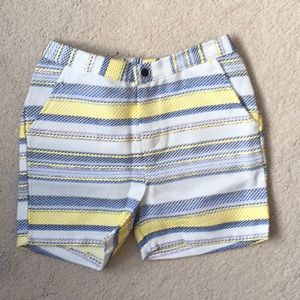 Girls Petit Lem Striped Shorts NWOT 6